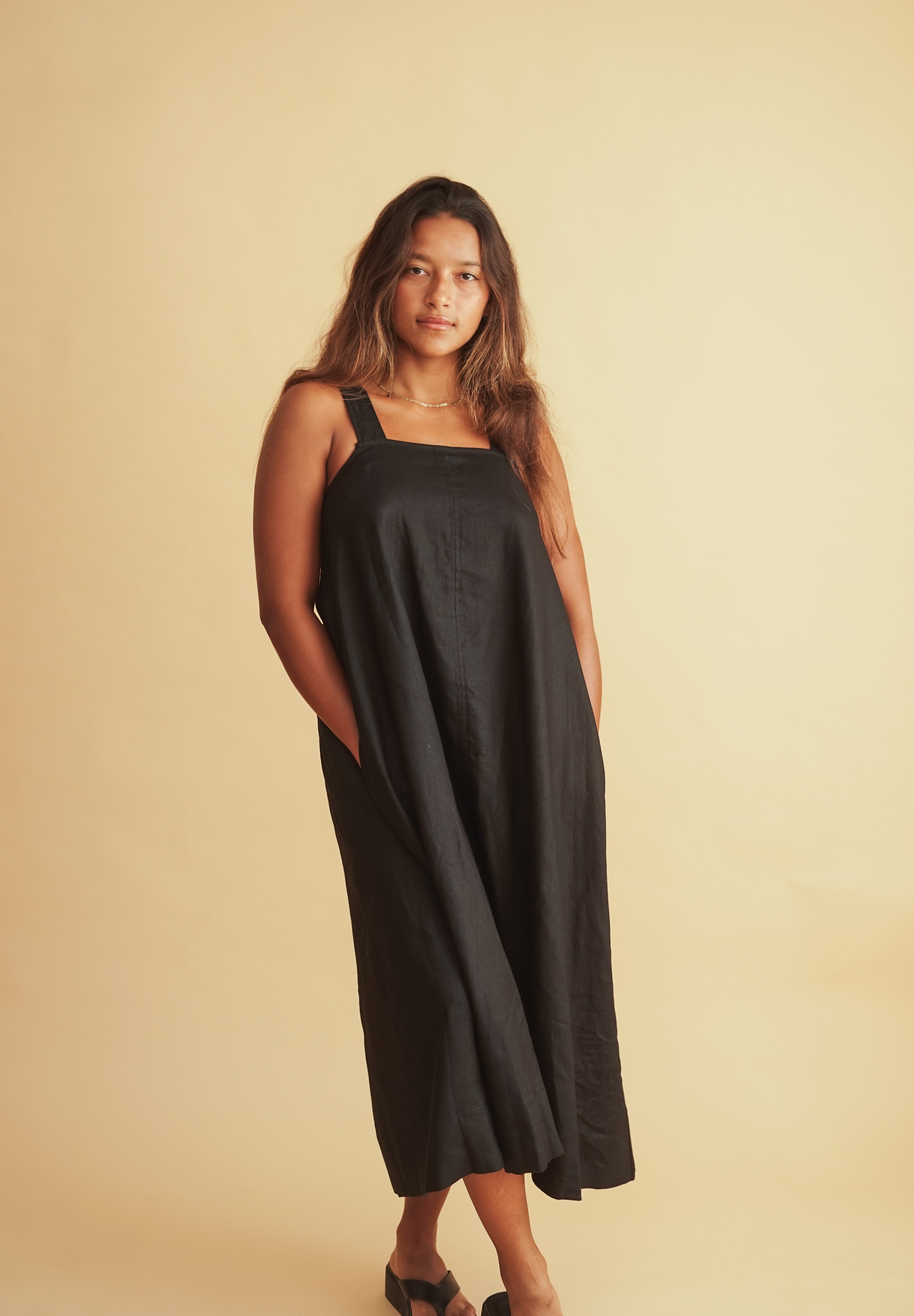 Alana Linen Dress