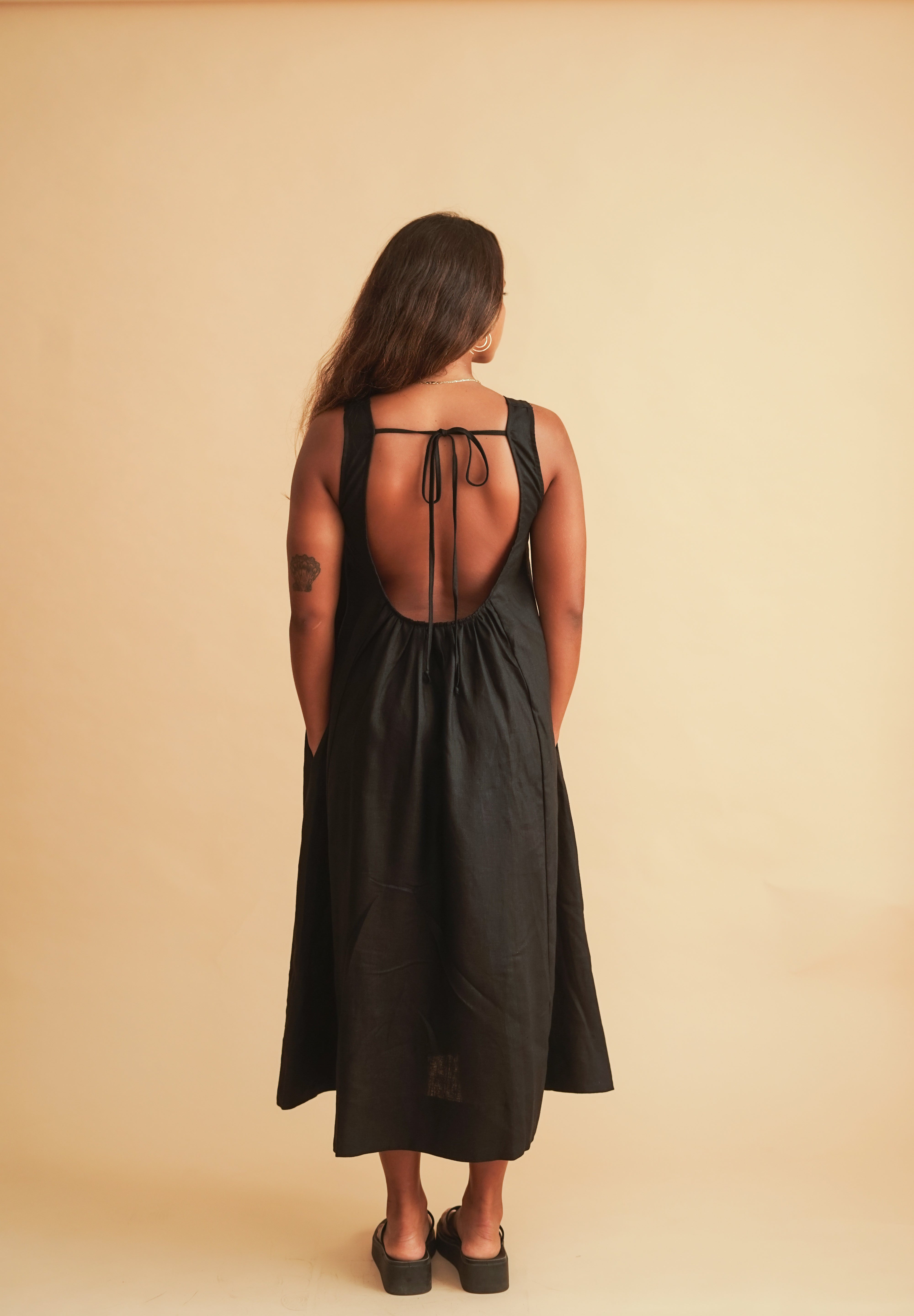 Alana Linen Dress
