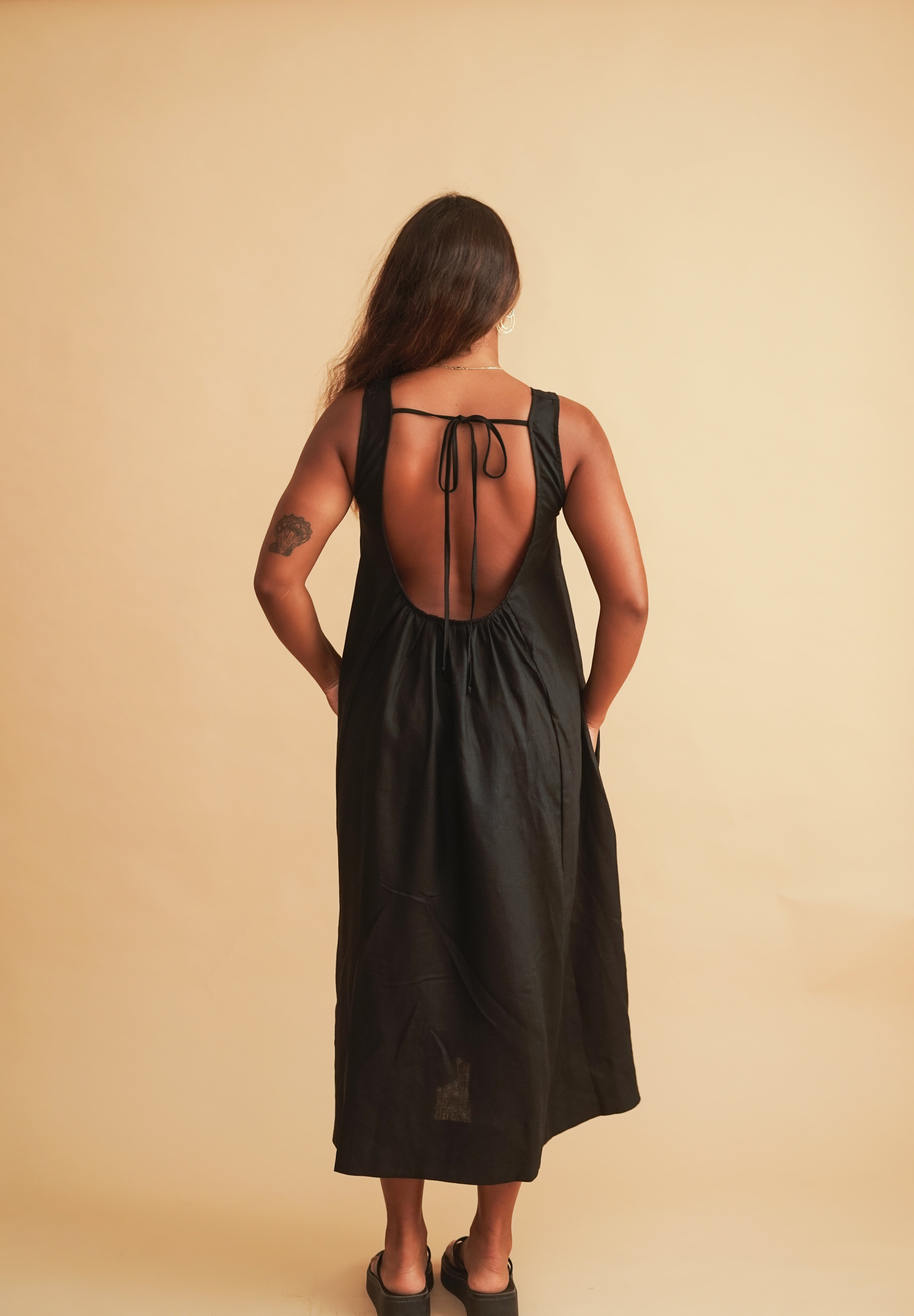 Alana Linen Dress
