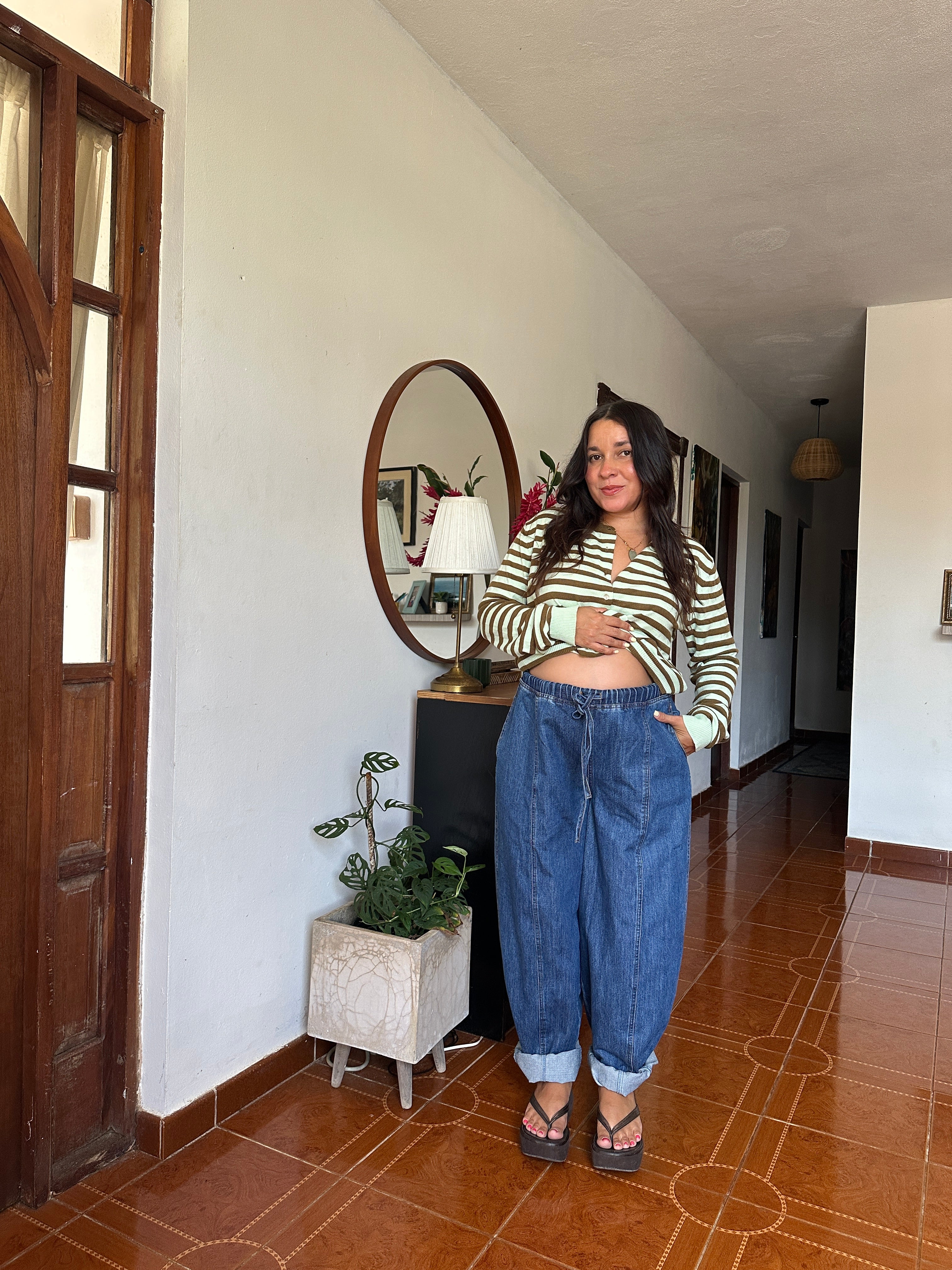 Barrel Leg Jean